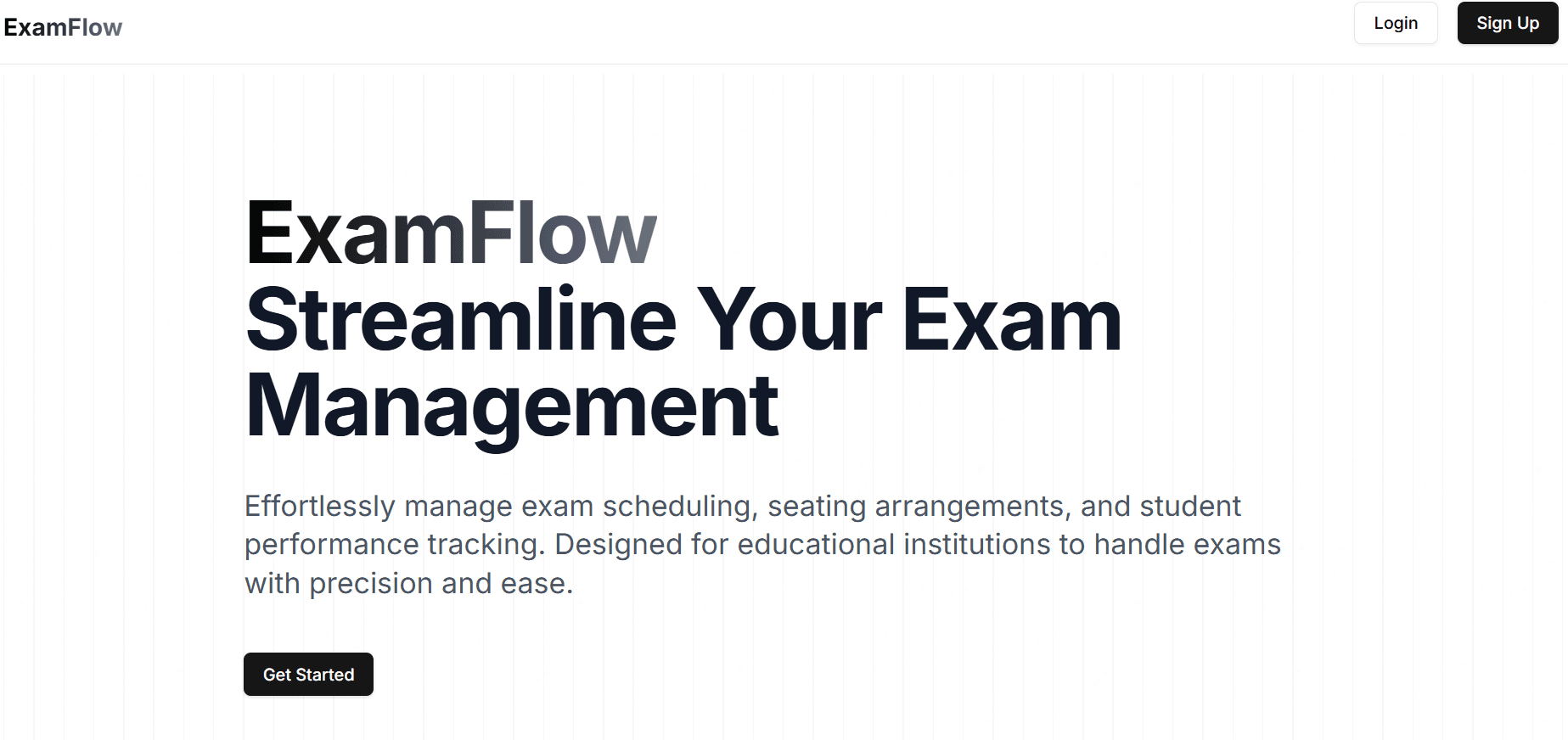 ExamFlow - Exam management made easy